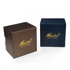Small Watch Box With Logo Gold