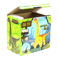 Изготовленная на заказ роскошная коробка гофрированной бумаги полноцветной печати для упаковки игрушек